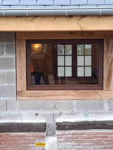 création d'une ouverture de fenêtre dans un mur extérieur maçonnerie